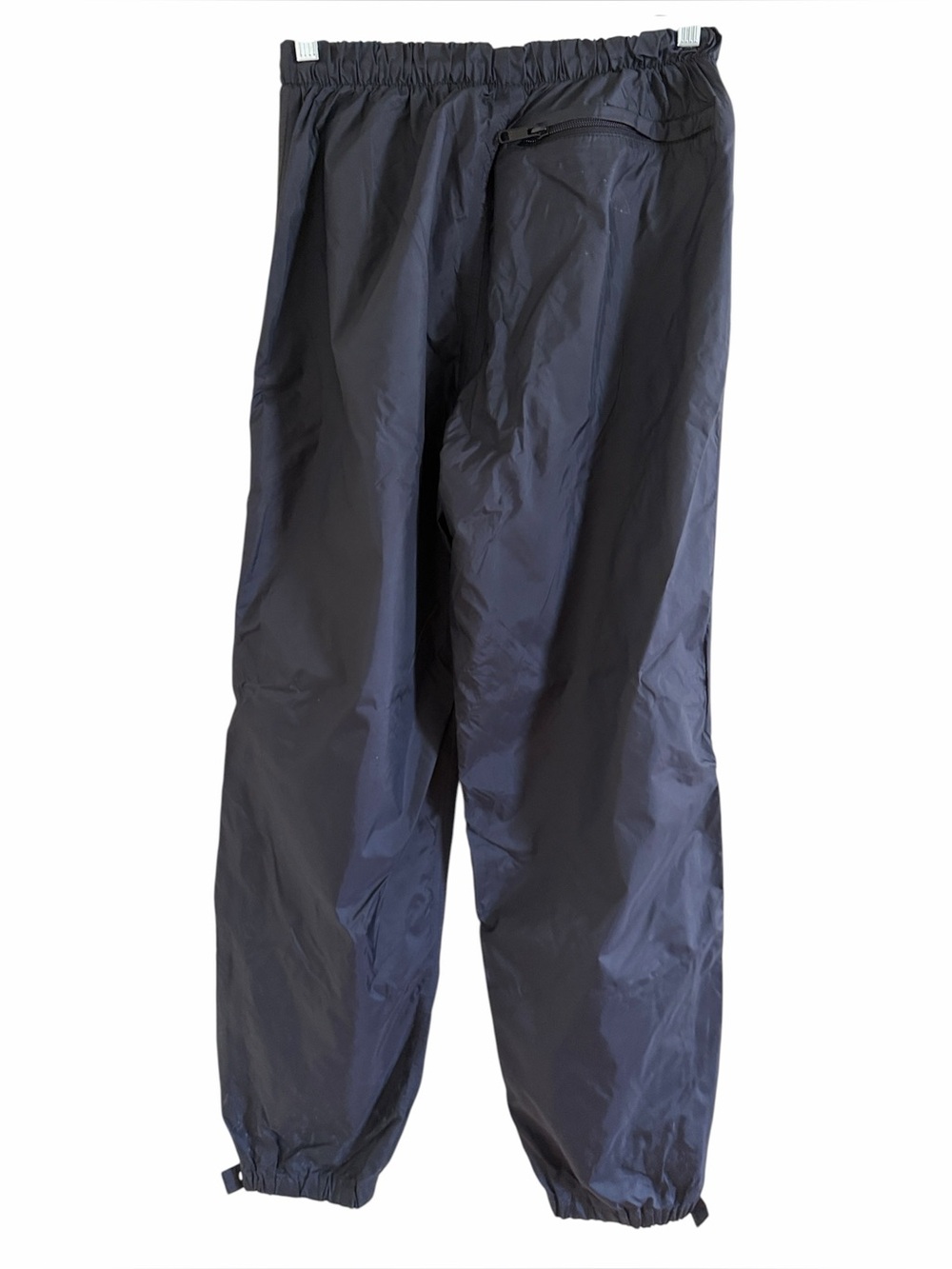 VINTAGE REI BLACK WATERPROOF RAIN PANTS Windbreaker Gorpcore Unisex Size Medium - Picture 5 of 13